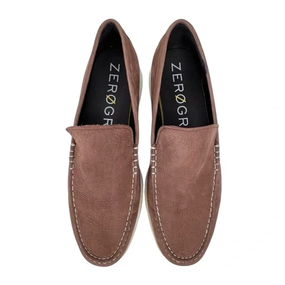 Cole Haan Loafers 2. Zero Grand Venetian Brown Crafted Nubuck Men’s Size 11.5